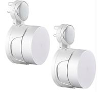 Aokikeisu Lot de 2 supports muraux pour systèmes Wi-Fi domestiques Google Mesh (2020s), support mural, système WiFi domestique en plastique, support de routeur Wi-Fi en maille, support de protection