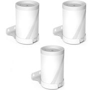 Aokikeisu Support mural pour systèmes WiFi domestique TP Link Deco BE63/BE65, support de montage mural, support de support stable et protecteur pour systèmes WiFi 7 Mesh (blanc, 3 pièces)