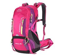 Aoking,sac à dos de randonnée/escalade,50L,YJN67363,éléments standards :panneau en maille à flux d'air amovible,imperméable,sifflet SOS,housse de pluie