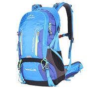 Aoking,sac à dos de randonnée/escalade,50L,YJN67363,éléments standards :panneau en maille à flux d'air amovible,imperméable,sifflet SOS,housse de pluie