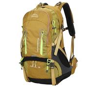 Aoking, Sac à dos pour la randonnée/escalade, 50 l, YJN67363, éléments standard : planche en maille Airflow amovible, imperméable, sifflet SOS, protection contre la pluie