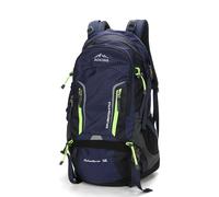 Aoking, Sac à dos pour la randonnée/escalade, 50 l, YJN67363, éléments standard : planche en maille Airflow amovible, imperméable, sifflet SOS, protection contre la pluie