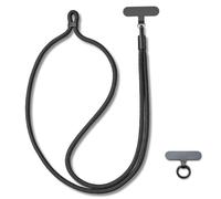 AOKSUNOVA Cordon de Téléphone Court Universel | Dragonne de téléphone en polyester, légère et réglable, adaptée aux clés, badges et petits objets du quotidien