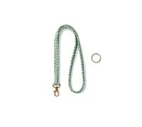 AOKSUNOVA Cordon Porte-clés Vert Lanyard Porte-clés à Porter autour du Cou Cordon Porte-clés Long Chaîne de Clés