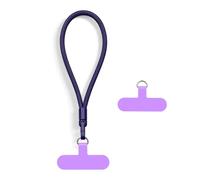 AOKSUNOVA Cordon Téléphone Réglable Universel Lanière | Cordon Téléphone réglable 14-23 cm en polyester, dragonne poignet pour clés, badges et petits objets du quotidien