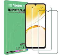 AOKUMA Redmi 13C/Realme C53 4G/Narzo N53 Verre Trempé, [Lot de 2] Verre Trempé Real me C53 4G [0.26mm] [Extrêmement résistant aux rayures] [Haute définition][Facile à installer] protections d'écran