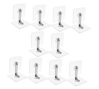 AOKWAWALIY 10 Ensembles ancre de meuble meubles coiffeuse ancrage mural de sécurité pour commode la commode s'ancre au mur mettre la table Titulaire brancher Crochet adhésif