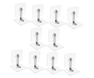 AOKWAWALIY 10 Ensembles ancre de meuble meubles coiffeuse ancrage mural de sécurité pour commode la commode s'ancre au mur mettre la table Titulaire brancher Crochet adhésif