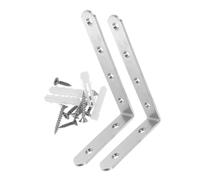 AOKWAWALIY 2 Pièces Kit anti-basculement chevilles murales pour meubles ancrages de meubles pour la protection des bébés commode pour enfants coiffeuse ancre de mur d'étagère support d'angle