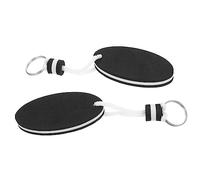 AOKWAWALIY 2 Pièces Porte-clés Eva Bateaux Accessoires Porte-clés Clé Flottante Pendentif Prise De Kayak Porte-clés Bateau Kayak Gonflable Porte-clés Flottant Bateau Mer Nautique Ancre Black