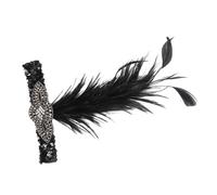 AOKWAWALIY 3 Pièces Bandeau De Mariage 20S Bandeau 20S Bandeau Thé Fête Bandeau Années 1920 Accessoires Pour Femmes Thé Accessoire De Cheveux 20S Casque Rugissant 20S Costumes Pour