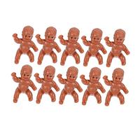 AOKWAWALIY 30 Pièces Bébé Pleine Lune Petites Figurines De Bébé Petits Jeu De Glaçons Mini Adorable Statue De s De Gâteau De Roi Mignonne Plastique Articles De
