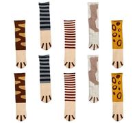 AOKWAWALIY 5 Paires Chaussettes Hautes Bébé Automne Hiver Bas Chaussettes Hautes Pour Bébé Bas D'hiver D'hiver Chaudes Sur Les Genoux Molleton
