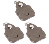 AOKWAWALIY Étui de n cuir de vachette - Réutilisable - Vintage - Pour homme - Porte-clé robuste pour protéger et identifier facilement plusieurs clés