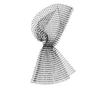 AOKWAWALIY Filet de pêche Flash Diamant Chapeau Coiffe en Strass Couvre-cheveux Bandeau Foulard pour femmes Écharpe pour cheveux Foulards pour femmes Accessoires de cheveux Corde noire