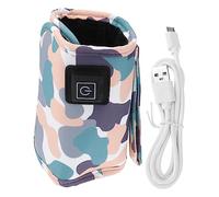 AOKWAWALIY Lot de 3 chauffe-biberons pour bébé - Chauffe-biberon portable de 100 ml - Chauffe-biberon portable - Chauffe-biberon USB pour nouveau-né