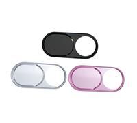 AOKWAWALIY Lot de 3 Coques de Protection en Alliage d'aluminium pour Webcam, cachette de Protection de la Vie privée, Coque de Protection pour Ordinateur Portable, Ordinateur Portable, Coque de