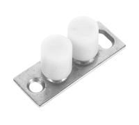 AOKWAWALIY Positionneur de porte à poulie butée de rail de plancher de porte de grange guides au sol pour porte de grange butée de porte pour porte coulissante guide bas de porte étage guider