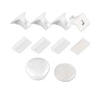 AOKWAWALIY Verrou de sécurité pour enfant - Serrures de tiroir de sécurité pour enfants - Verrous de tiroir de sécurité pour enfants - Verrou magnétique blanc - Multifonctions - Design humain -