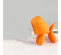 AoLa Table Lampe LED Rechargeable Décoration Ballon Chien Lampe Bureau avec contrôle Tactile Variateur d'intensité Lampe de Chevet USB sans Fil Créatif Cartoon Animaux Chien Lampe Enfant,Orange