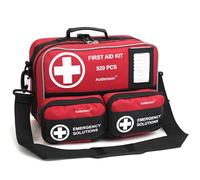 Aoldersson Kit de premiers secours 520 pièces - Kit de survie d'urgence pour voiture, maison, camping et voyage - Kit médical compact pour les urgences routières, les aventures en plein air et la
