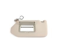 Aoleegatt 1 Paire de Pare-Soleil de Voiture Assy Beige Sunshade W Mirror Light pour QX60 JX35 13-19 96400-9PB0A 96400-9PB0B