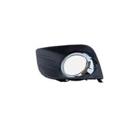 Aoleegatt Cadre de Garniture de Phare antibrouillard de Pare-Chocs Avant, Capuchon de Couvercle de Capot, Lunette chromée pour Toyota Land Cruiser Prado FJ150 LC150 2010-2017