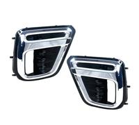 Aoleegatt Cadre de Phare antibrouillard pour Pare-Choc Avant de Voiture, Couvercle de Phare antibrouillard, Garniture de Capot pour Subaru Forester SK 2019 2020 2021