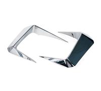 Aoleegatt Lot de 2 Cadres de phares antibrouillard pour Pare-Chocs Avant de Voiture, Garniture de Phare de Jour, Couvercle de sourcil, Capot modifié pour Toyota RAV4 2020 2021