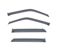 Aoleegatt Pare-Soleil de fenêtre Pare-Pluie Déflecteur de vitre latérale Bouclier Anti-intempéries pour Nissan Juke 2010 2011 2012 2013 2014 2015 2016 2017 2018-2021