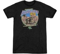 Aolent Starship Troopers Ringer Greetings from Klendathu Printed Tee Graphic T-Shirt Funny Shirt for Mens Black Manches Courtes(XX-Large)