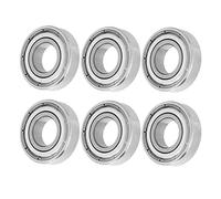 Aolidsive 10 Pièces 6900ZZ Roulements à Billes Miniatures en Acier, Double Blindage 10x22x6mm, avec une Longue Durée de Vie à Faible Bruit pour les Petits Projets de Tiges D'arbre de