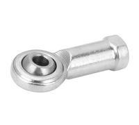 Aolidsive 10 Pièces Roulement en Acier Femelle fileté Embout à Tige Roulement à Joint M4, Filetage à Droite à Mouvement Linéaire pour la Robotique et les Machines de Bricolage (M4)