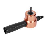 Aolidsive Accessoire de Perceuse électrique pour Grignoteuse de Tôle à Double Tête pour la Coupe de l'acier, de l'acier Inoxydable, du Cuivre et de 'aluminium, Conception Ergonomique avec une