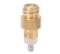 Aolidsive Adaptateur de Recharge de Soude, Connecteur Rapide en Laiton pour Machine à Soda, Filetage Mâle TR21 4 pour le Remplissage de Cylindre de CO2