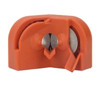 Aolidsive Affûteur de Forets Rapide, Outil en Plastique Multifonctionnel avec Meule, 3 Supports pour un Réglage Rapide de l'angle, Idéal pour les Bricoleurs et les Professionnels