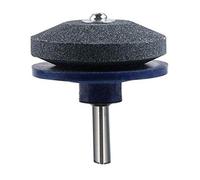 Aolidsive Affûteur de Lame de Tondeuse à Gazon, Matériau en Corindon Marron de qualité Supérieure, Meulage Efficace pour Perceuse électrique, Idéal pour les Amateurs de Jardin (Comme montré)