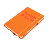 Aolidsive Agenda Quotidien 2026 Format A5 14 X 21 Cm, Couverture en Cuir PU avec Planification Horaire Spacieuse de 7 H à 20 H pour l'organisation de la Vie Professionnelle