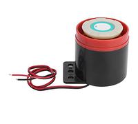 Aolidsive Alarme Sonore étanche 12 V, Matériau ABS, Décibel élevé 110 DB avec Tête Active pour Dispositifs de sécurité Automobile