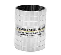 Aolidsive Alésoir de Tuyau en Métal, Outil D'ébavurage de Tube Antidérapant Robuste avec Conception Moletée pour Tuyaux en PVC en Acier Inoxydable en Cuivre et Aluminium 12 54 Mm