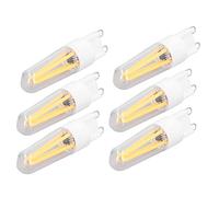 Aolidsive Ampoule LED G9 10 Pièces, Ampoules à Filament Long, éclairage Blanc Chaud 3W pour Lampes de Plafond et de Table