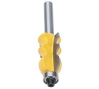 Aolidsive Aolidsive Mèche de Routeur de Main Courante, Outil en Acier au Carbone pour le Travail du Bois, Tige de 8 Mm, Parfaite pour Rainurer et Rainurer les Mains Courantes (Fraise à main courante