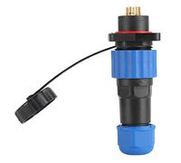 Aolidsive Aolidsive Prise IP68, Matériau PA66, Connecteur étanche pour Prise d'aviation, Fiable pour les Utilisateurs d'équipements Industriels et de Communication (9 conducteurs (250V