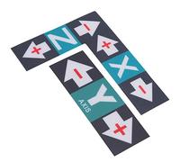 Aolidsive Autocollant d'étiquette de Machine de Gravure, Motif Clair, Opération Facile, Autocollant en Plastique Durable pour l'étiquetage, Ensemble de 120 X 90 Mm pour une Identification Facile