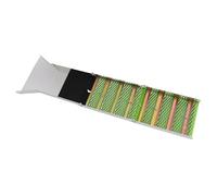 Aolidsive Boîte à écluse Pliante en Aluminium de 50 Pouces, équipement Portatif D'extraction d'or pour la Prospection de Rivière avec Tapis de Mousse et Kit D'accessoires