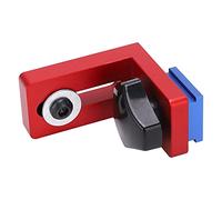 Aolidsive Butée de Piste à Onglet, Limiteur de Fente en T en Alliage d'aluminium pour le Travail du Bois, Guide Facile à Utiliser pour la Connexion de la Goulotte et la Configuration du Support