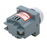 Aolidsive Buzzer de Type électromagnétique HRB Matériau Ignifuge, Son 80 DB, Tension 220 V pour Alarmes Incendie et Usage Industriel (AC220V)