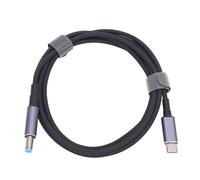 Aolidsive Câble d'alimentation Mini Satellite Rectangulaire USB C vers DC, Matériau PVC étanche, Connexion Sécurisée pour Banques d'alimentation 65 W et Sortie 140 W pour Appareils Externes