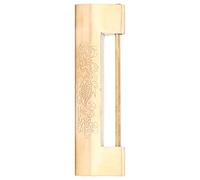 Aolidsive Cadenas Antique en Laiton, Serrure de Boîte à Bijoux Durable, Design Vintage, 12x3,4 Cm, Parfait pour les Armoires et les Portes