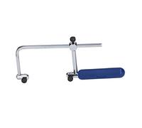 Aolidsive Cadre de Scie de Bijoutier, Arc de Scie épais en Forme de U en Alliage d'aluminium pour la Fabrication de Bijoux avec Longueur de Lame de Réglable et Prise Confortable